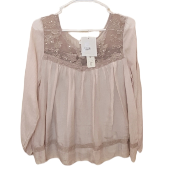 Altamira Milano Pure Mesh Silk Blouse - Picture 1 of 9